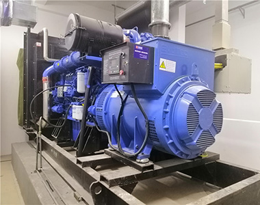 牛博在线登录官网720KW/400V陆用发电机应用于某房地产项目