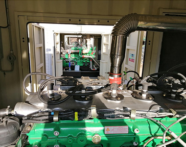 牛博在线登录官网250KW/400V陆用发电机应用于中石化项目