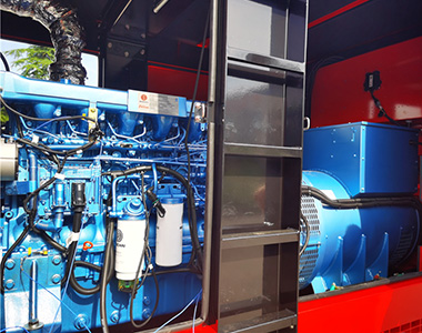 牛博在线登录官网400KW/400V发电机应用于国内某租赁项目